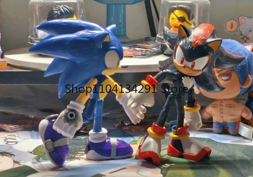 Original JAKKS Sonic The Hedgehog 5-inch Articulated Action Figure Collectible - Rare Birthday Gift for Kids