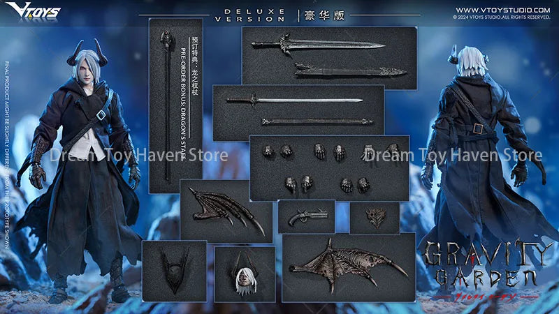 VTOYS VSD009 1/12 Scale Male Soldier Victorian Dragonbreath Hunter Gravity Garden Series 6Inch Action Figure Model Toys Dolls