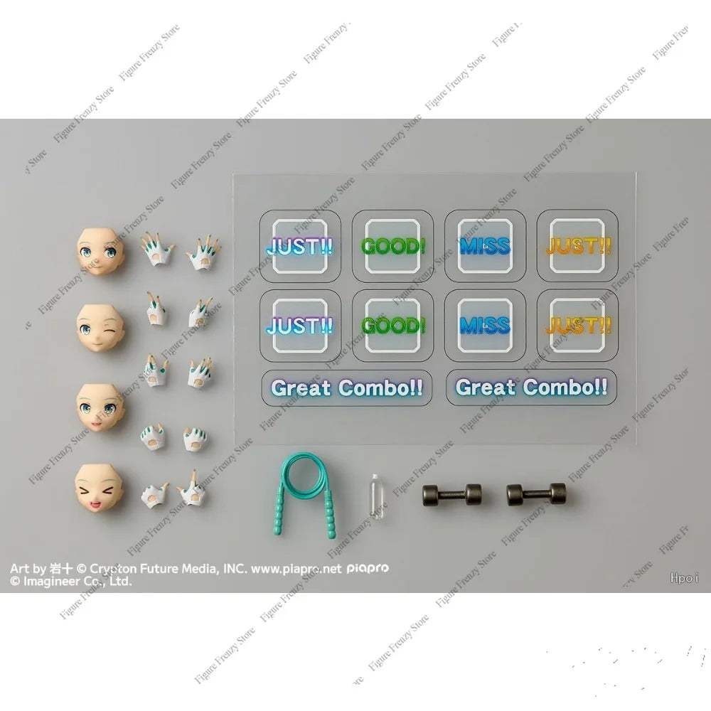Special OfferKaiyodo Revoltech Amazing Yamaguchi Hatsune Maku Fit Boxing Ver. - 150mm Posable Figure, PVC/ABS/POM, 4 Faces/10 Ha