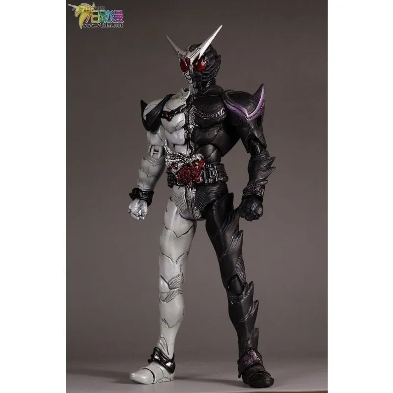 BANDAI Original S I Cseries Movable Toys Kamen Rider W FangJoker Kamen Rider Skull Anime Action Figure Model Toys Gifts for Boys