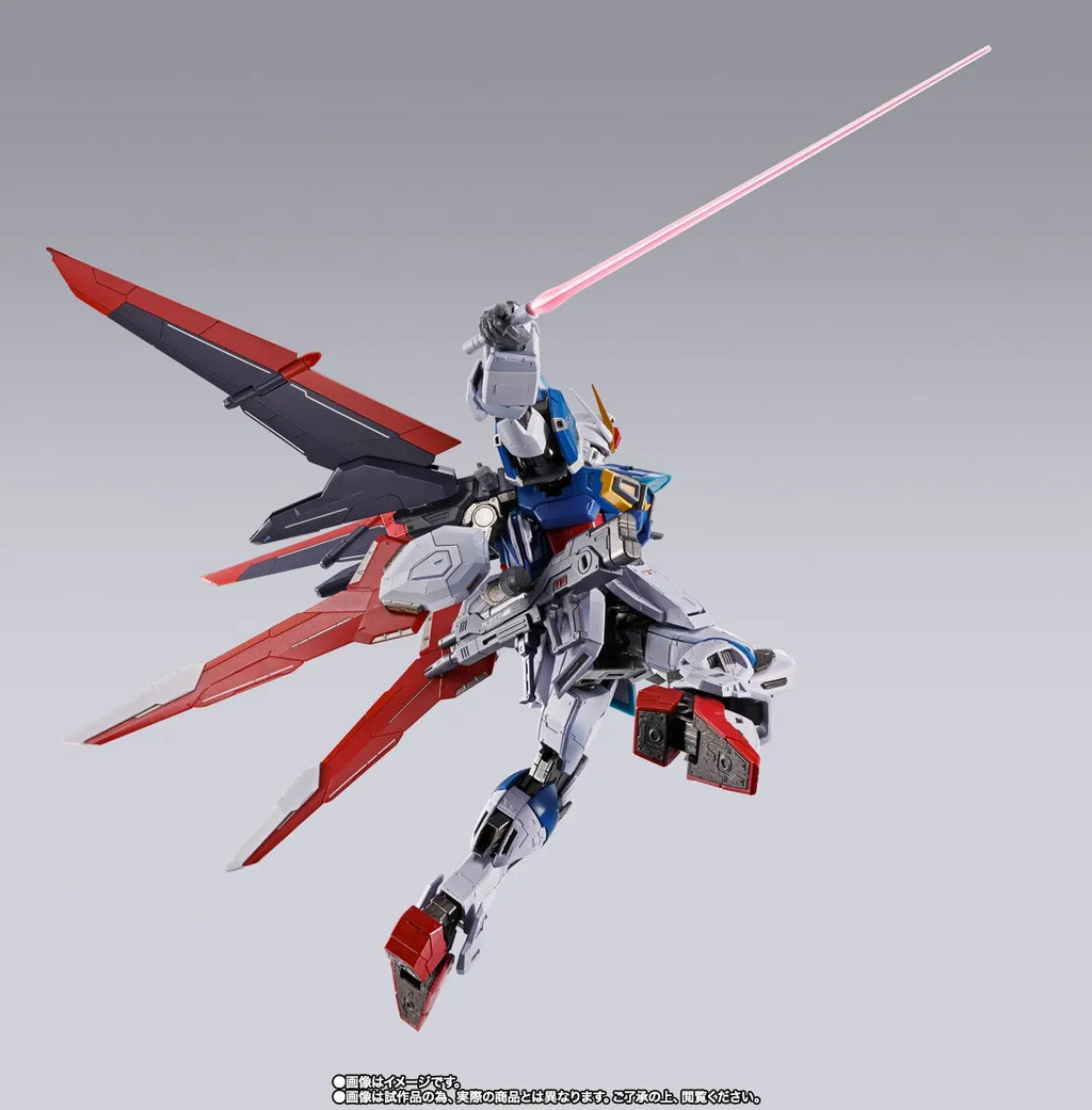 In Stock Genuine BANDAI METAL BUILD Mobile Suit Gundam SEED DESTINY Force Impulse Gundam Figure Anime Action Model Toy