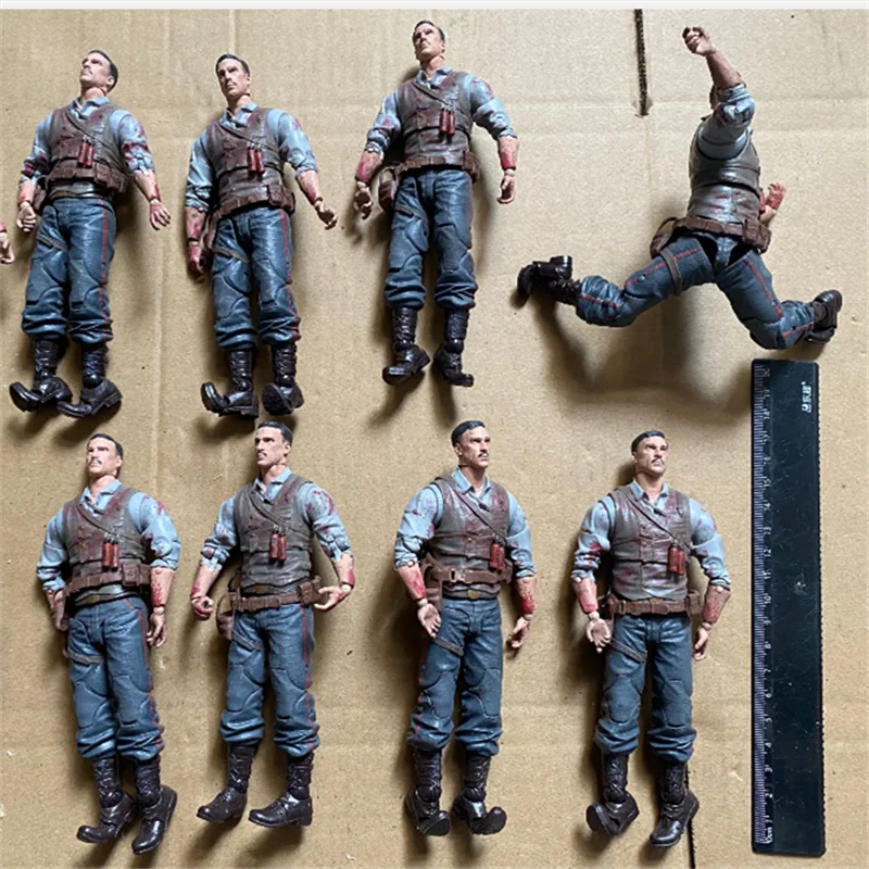 15cm COD call dr Edward soilder action Figure joint Dolls PVC kids collection duty war Richtofen model toy