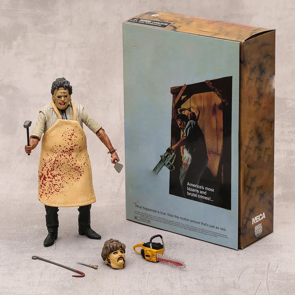 NECA Ultimate Leatherface Joints Подвижна колекционерска креативна играчка-кукла за рожден ден
