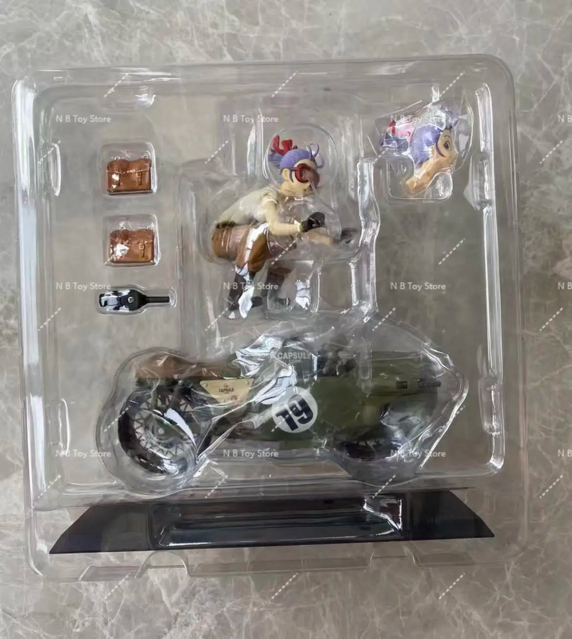 [Pre-sale] Megahouse Dragon Ball Desktop Bulma Motorcycle Figure DESKTOP Reprint