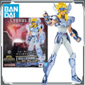 Bandai Original Myth Cloth EX Cygnus Hyoga 170mm Anime Action Figures Toys for Boys Christmas Gift Collectible Model Ornaments