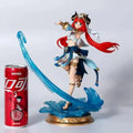 Female Dancer Nilu Garage Kit Action Figure - Two-Dimensional Cartoon Beautiful Girl Model Ornament for Collectors And Gifts