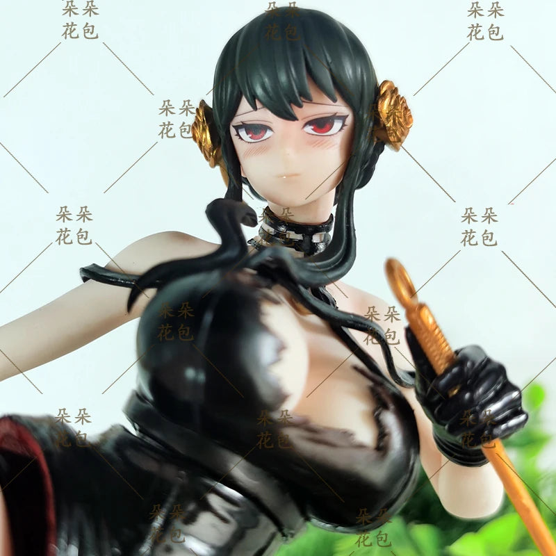 Jorfuger Anime Fight Garage Kit GK Action Figure - Beautiful Girl Collectible Toy Handmade Model for Fans of SPY×FAMILY