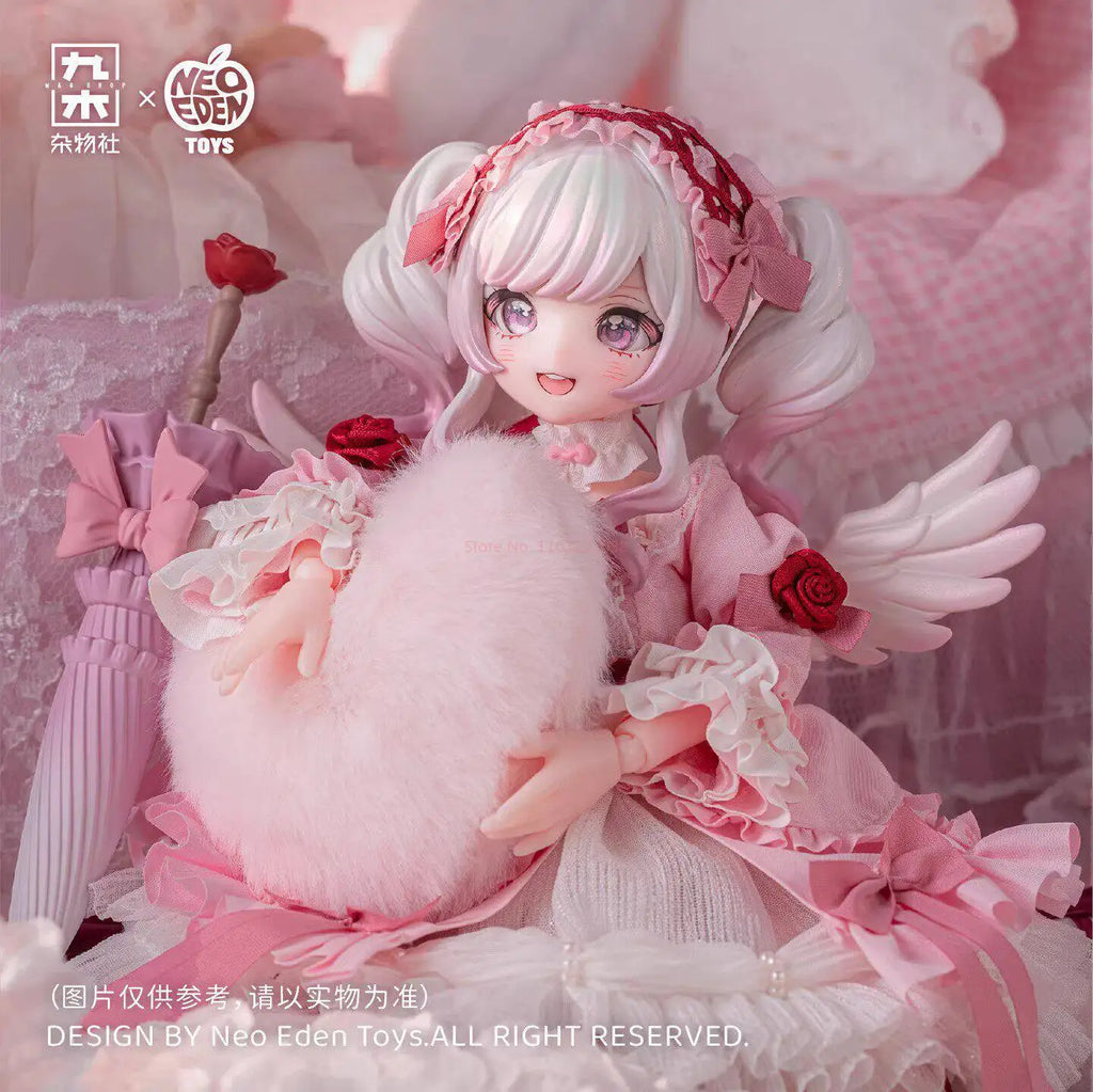 22cm 1/6 Neoedentoys Luminous Night Twin Dream Cat Scale Bjd Blind Box Jointed Doll Articulated Collectible Figure Desktop Gifts