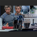 Original HOTTOYS 1/6 MMS302 Avengers 2 Pietro Django Maximoff Action Figure Model Toys 30CM Collectible Ornament Gift