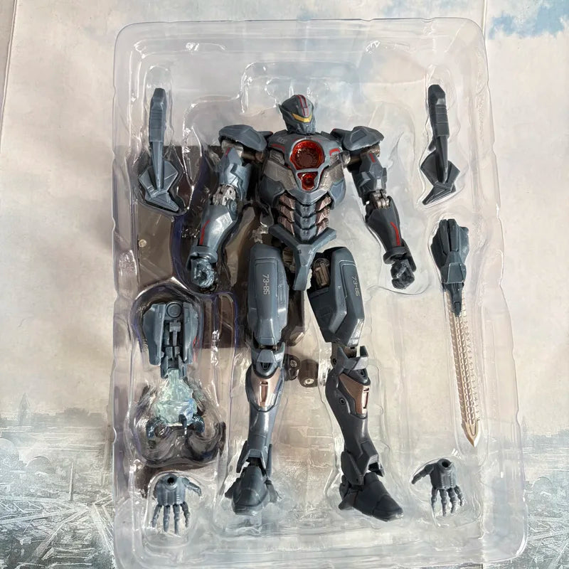Bandai Pacific Rim 2 Vengeance Wanderer Action Figure Collectable Movable Model Mech Robot Toy For Children Christmas Gifts 16cm