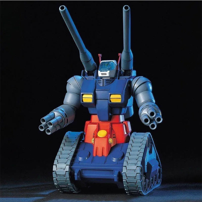 Bandai Original Gundam Model Kit Anime Figure HGUC 1/144 RX-75-4 Guntank Action Figures Toys Collectible Gifts for Children