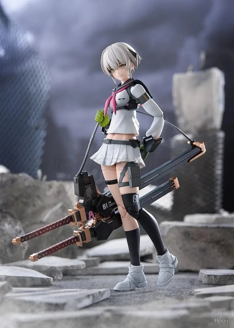 【MT】Max Factory GSC PLAMAX High School Girl with Heavy Armor 1 Early Type Assembled Action Figure