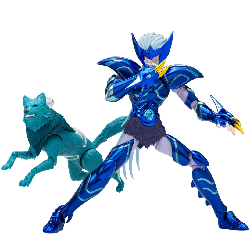 BANDAI SAINE SEIYA Myth Cloth EX Alioth Fenrir PVC 17CM Anime Action Figures