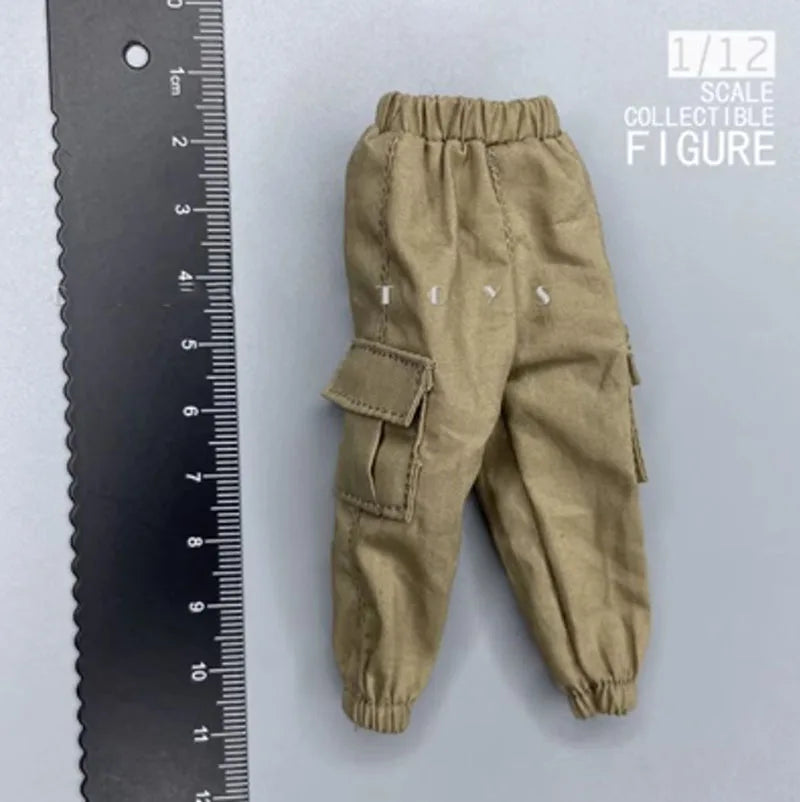 3ATOYS 1/12 Fashion Trendy Slim Pant Trouser Multi Color Model No Body Fit 6" SS DAM DID 3A PH COO MEZCO SHF Action Figure