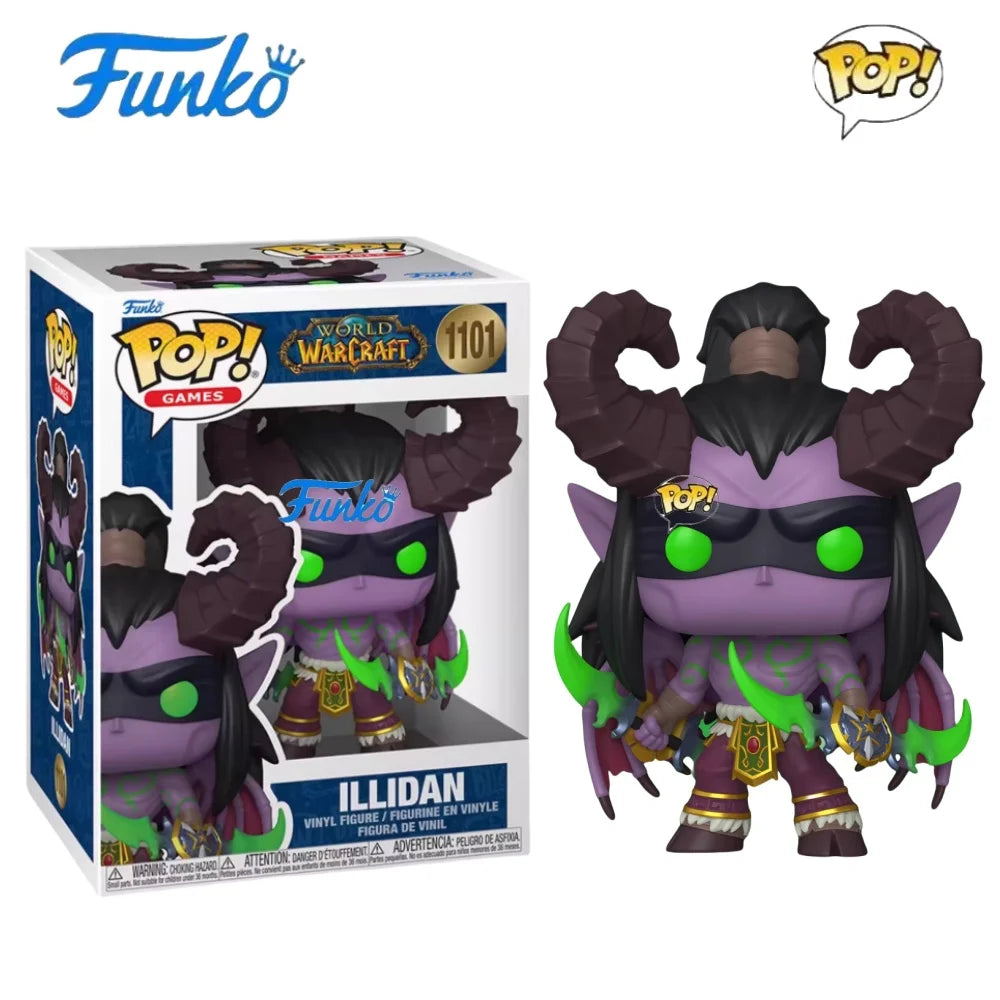 World of Warcraft Serie Xal'atath Thrall Actionfigur Funko Pop Anime Figur Puppe Limitierte Auflage Modell Original Spielzeug Geschenke