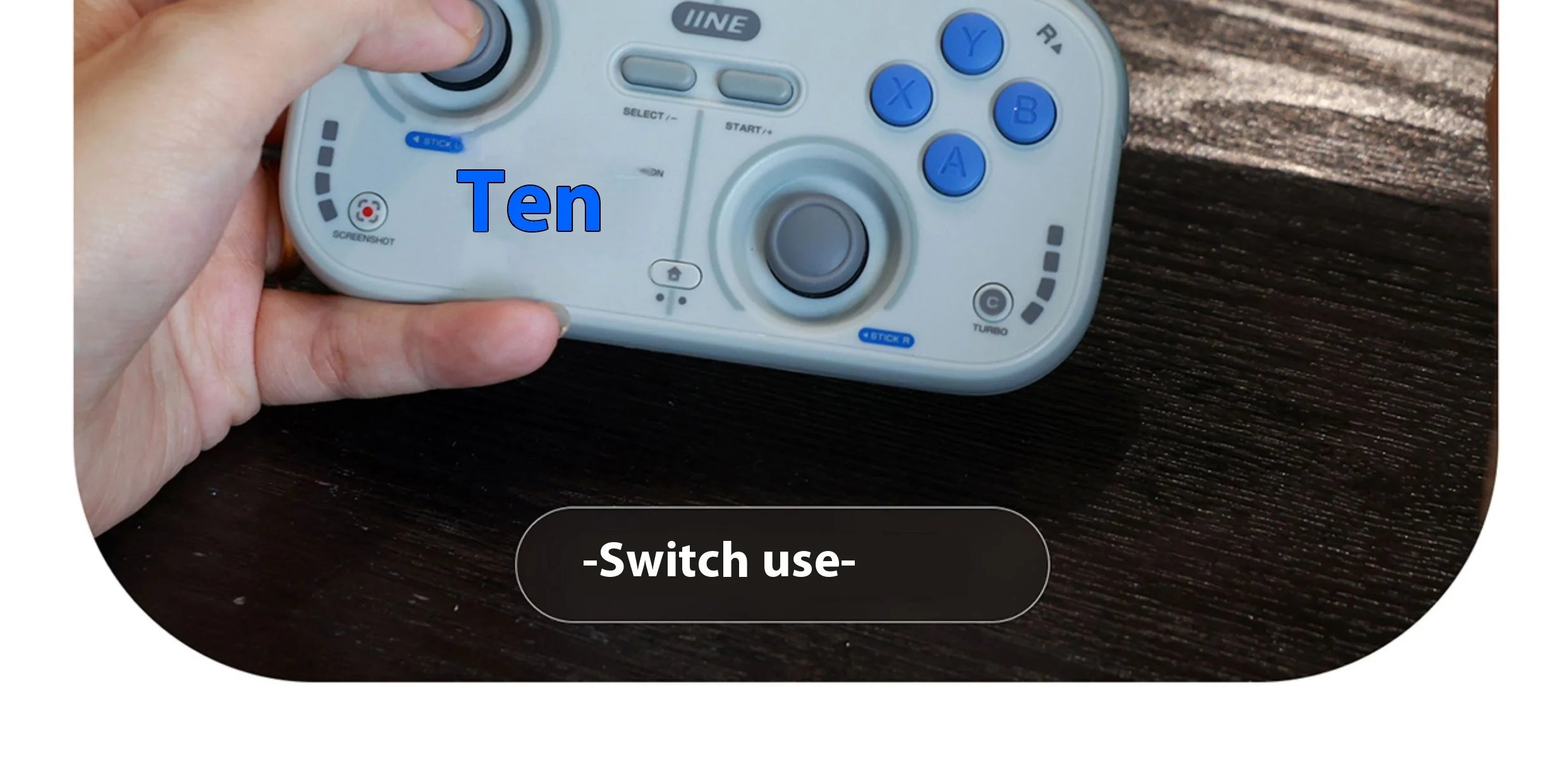 IINE Retro Pocket Gamepad Retro Gaming Controllers Wireless Bluetooth 1000Hz Hall Joystick Portable For Android IOS Phones PC NS