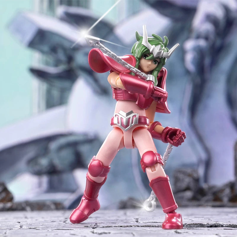 Blokees Saint Seiya Galaxy Version 1-2 Gold Cloth Aiolos Shura Ikki Shun Camus Hoyoga Dohko Milo Shiryu Movable Model Figures