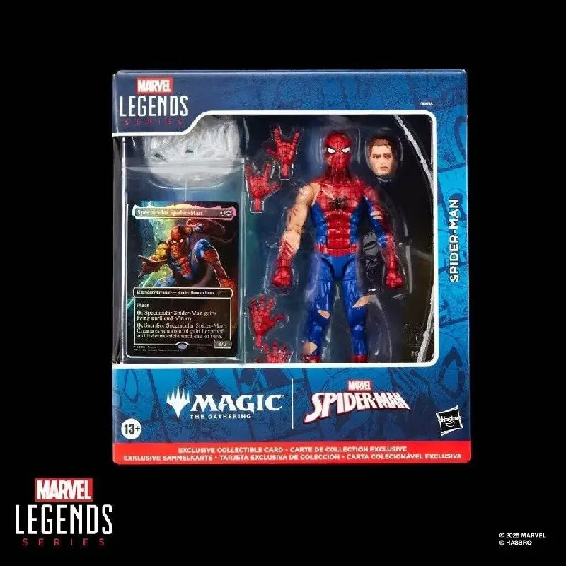 Hasbro Original Marvel Spider-Man Mary Jane Antivenom Agent Werewolf Action Figure Toys for Boys Girls Kids Gift Collectible