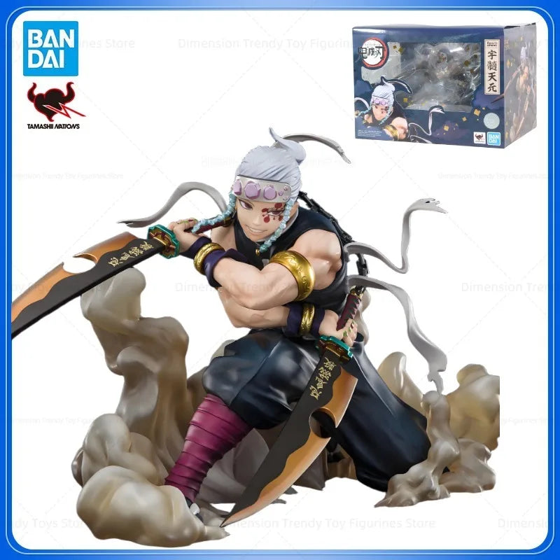 Bandai Auf Lager Figuarts ZERO Anime Demon Slayer No Yaiba Usui Tengen Sound Pillar Actionfigur Modell Spielzeug Geschenk DT