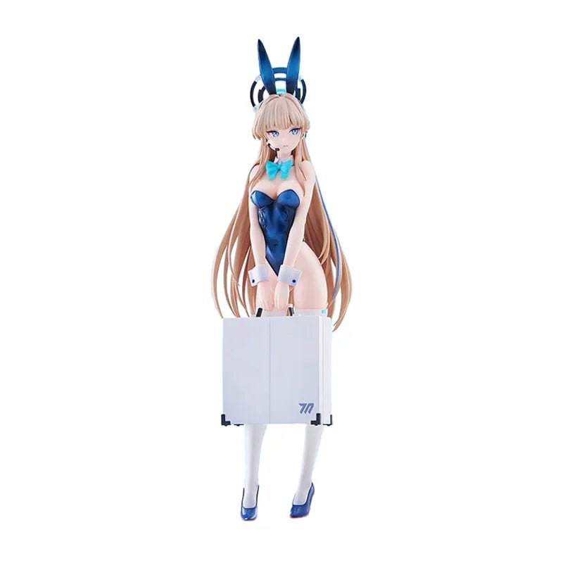 25cm Blue Archive Anime Figurine Moon Snow Rabbit1 Game Character Sculpture Cartoon Collectible Model Toy Boy And Girl Gift