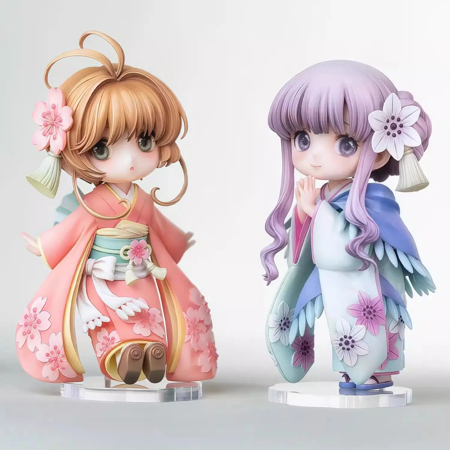2026 New Cardcaptor Sakura Anime Figures KINOMOTO SAKURA Figure Tomoyo Daidoji 5cm Cute Toys Girl Room Ornament Festival Gift