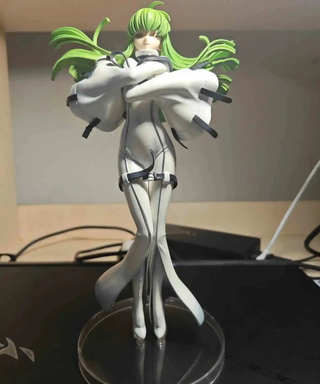 23cm Code Geass Lelouch Of The Rebellion Figure C.C Figures Figurine Pvc Doll Desk Decoration Statue Collection Model Toy Gift