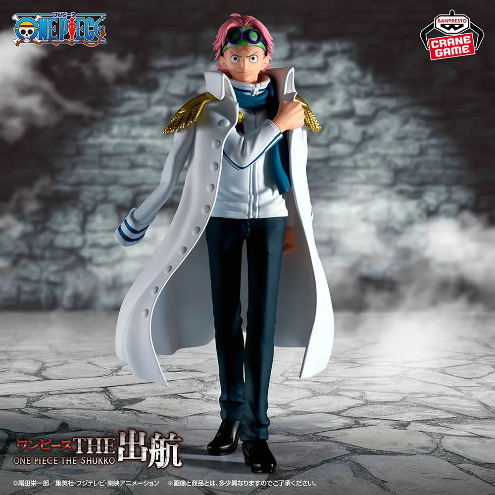 BANDAI BANPRESTO One Piece The Shukko 16cm Koby Anime Figure Action Figurine In Stock Boxed Collection Model Toys Holiday Gifts