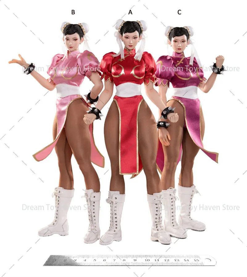 Original STAR MAN MS-015 1/6 Scale Female Fighter Chunli 12Inch Action Figure Soldier Model Collectible Dolls