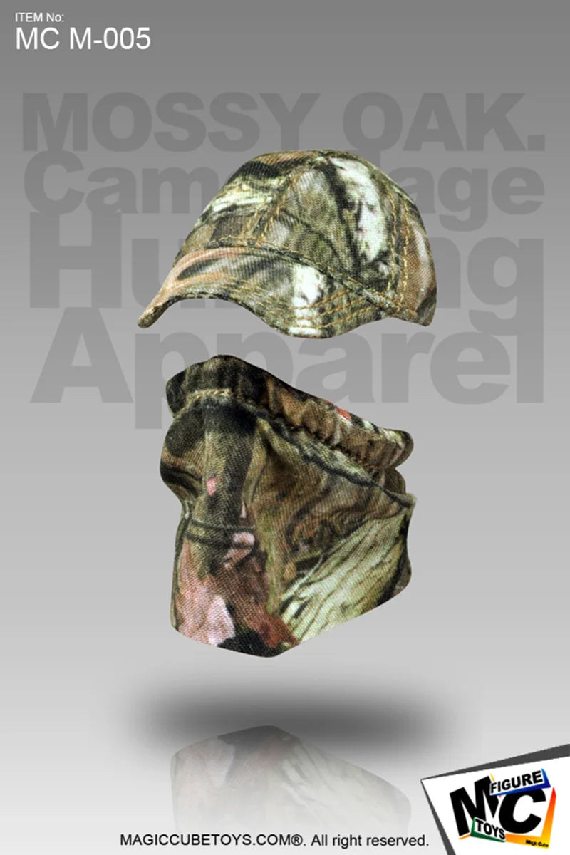 Mc Toys Mcm-005 1/6 Male Soldier Camouflage Jacket Pant Hat T-shirt Set Bionic Hunting MC Clothes Set Suit for 12" Action Figure
