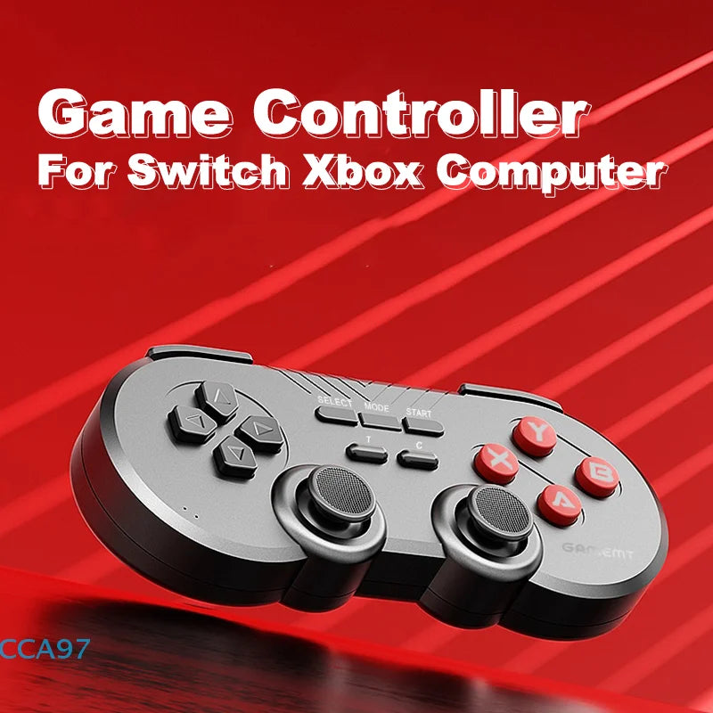 Pocket Retro Wireless Game Controller Mini Designed Customizable Controls Bluetooth Game Controller for Switch & Windows PC