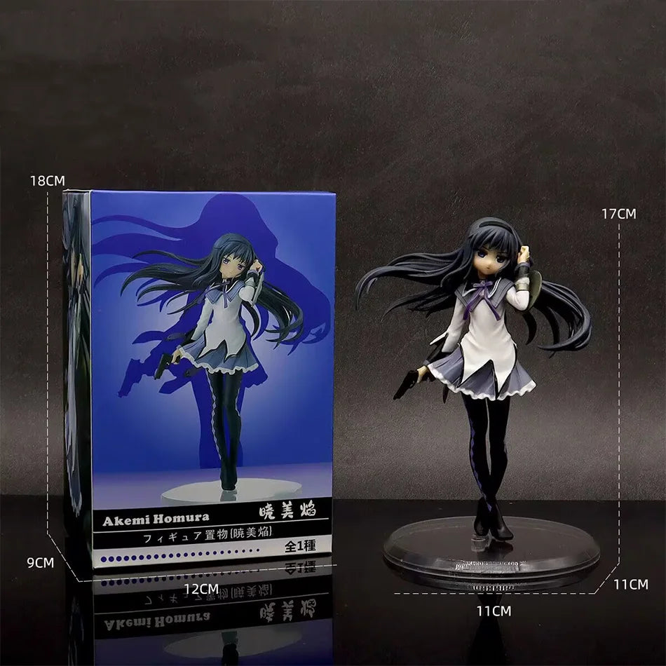 19 см сладка аниме фигурка Канаме Мадока модел играчки PVC екшън фигурка статуя декорация на плот Kawaii кукла празничен подарък