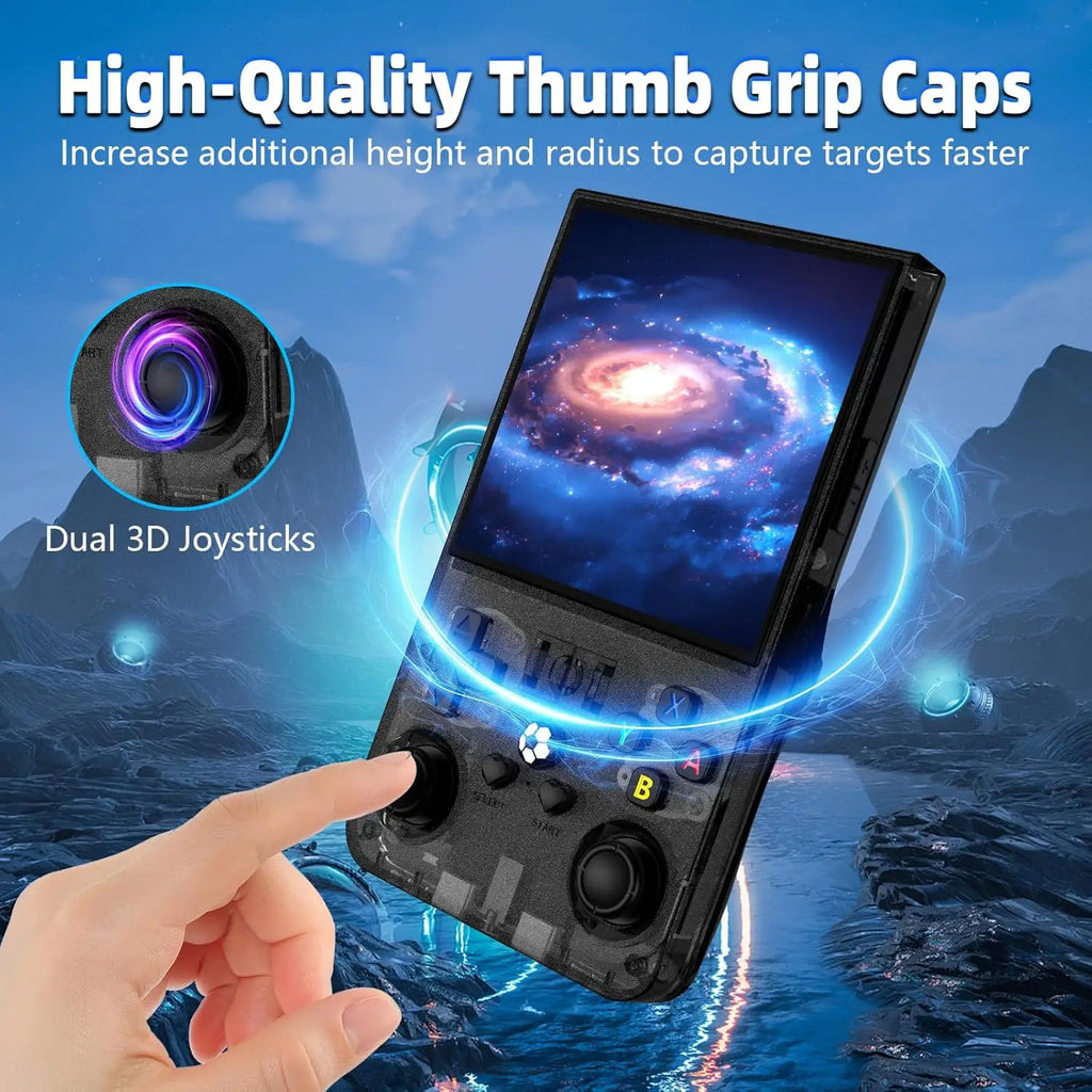R36 Max Console Handheld Game Players 4 Inch IPS Screen Open Source Console Retro Pocket Video Player 64G/128G 22000+ Games Gift