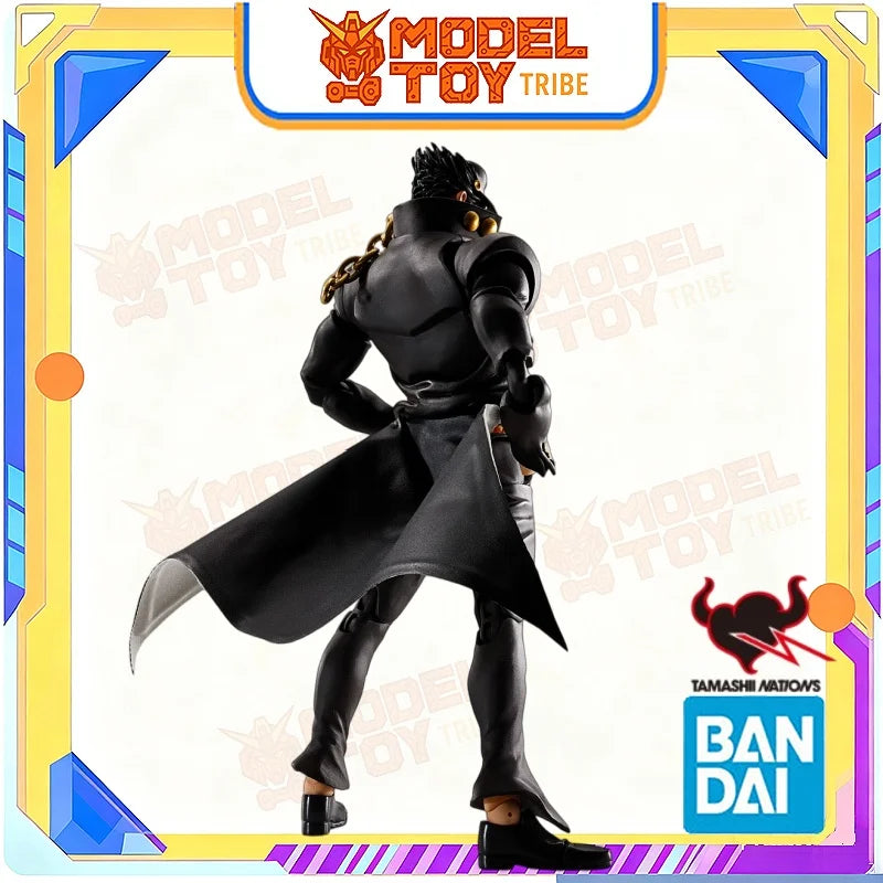 In-Stock Japan Bandai Original Anime JoJo's Bizarre Adventure SHF Jotaro Kujo about 170mm Action Figure Model Toy Collector Gift