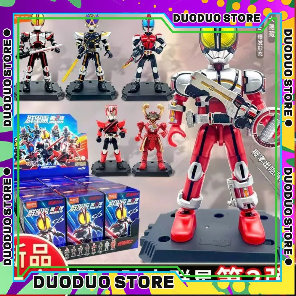 Genuine Blokees Kamen Rider Star Edition GV01 02 03 0405 Assembly Garage Kit Ornament Model Blind Box Surprise Toy Birthday Gift