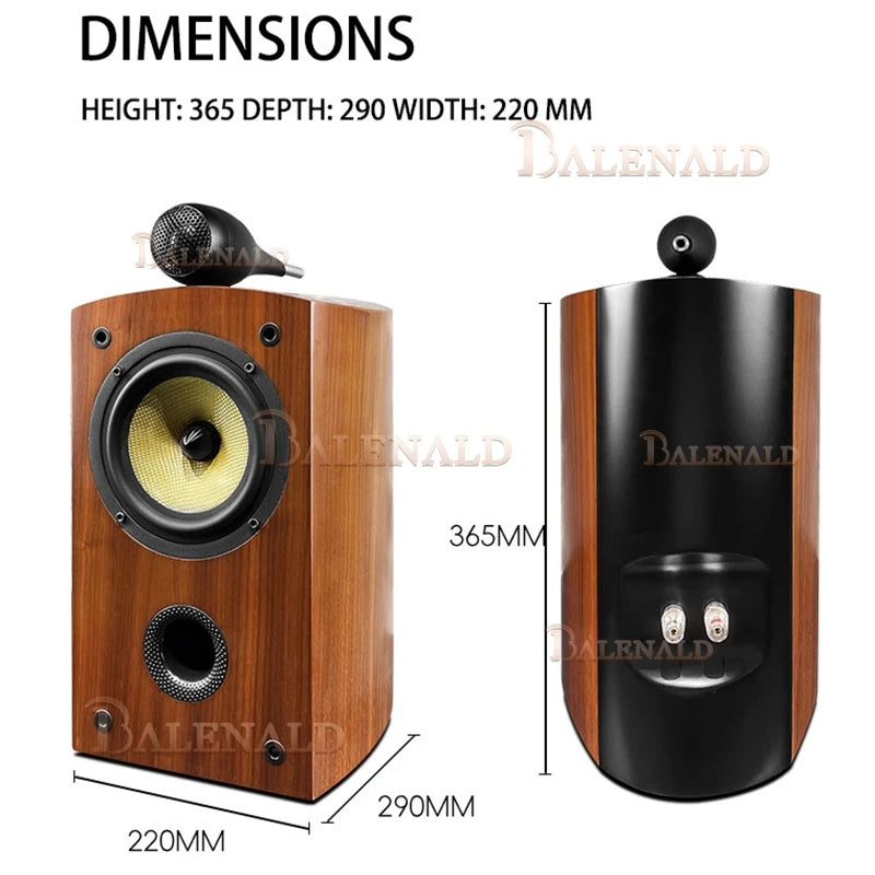 Balenald speaker BA13S high-fidelity 5.5-inch passive bookshelf box fever hifi speaker home high-fidelity audio