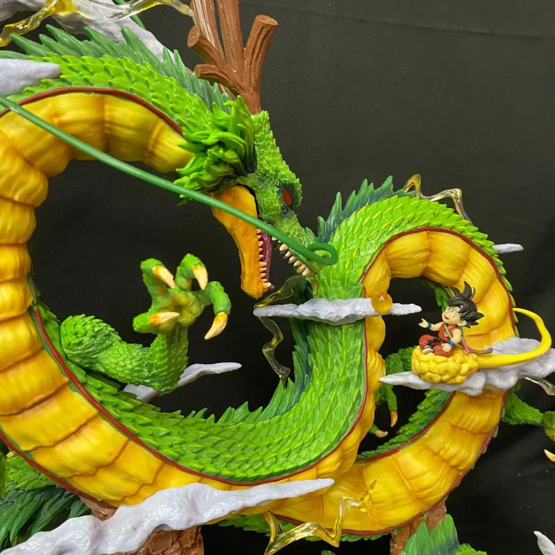 Anime Dragon Ball Z Figure Son Goku Wish Dragon Shenron Action Figure Pvc Model Statue Collection Desktop Decoration Toys