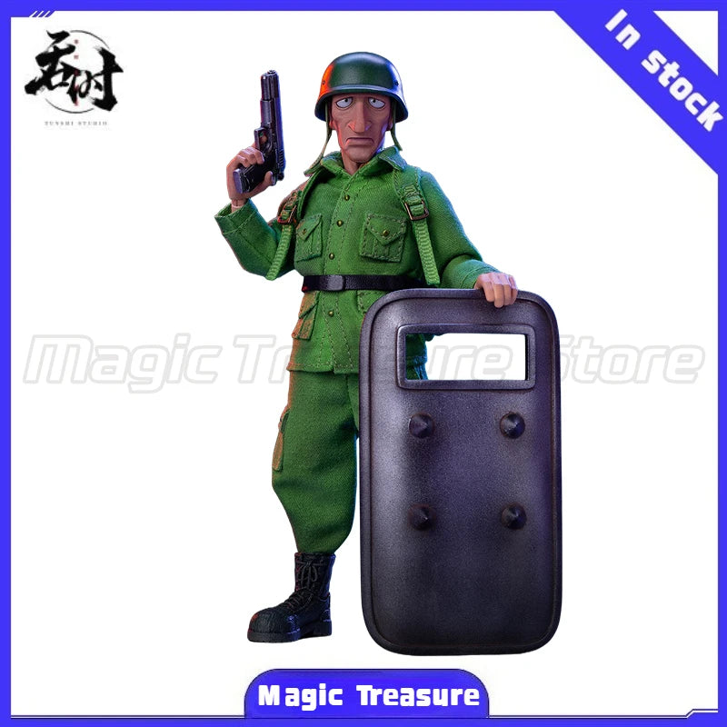 【MT】Original TUN SHI Metal Slug 3 Rebel Soldiers Single Set 1/12 Action Figure Toy Collection