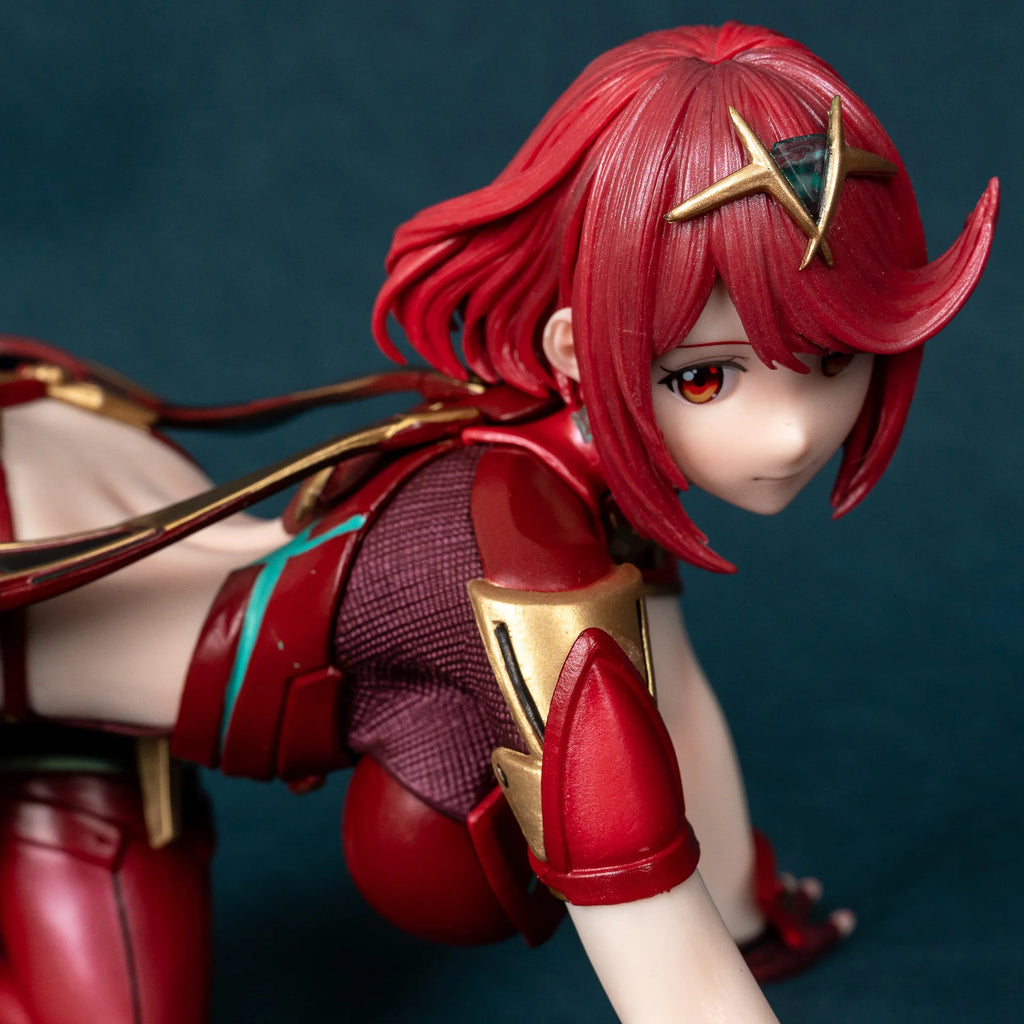 15cm Xenoblade Chronicles 2 Homura Lie Down Game Girl Figure Model Statue Boys Collection Desktop Decoration Ornament Toys Gifts