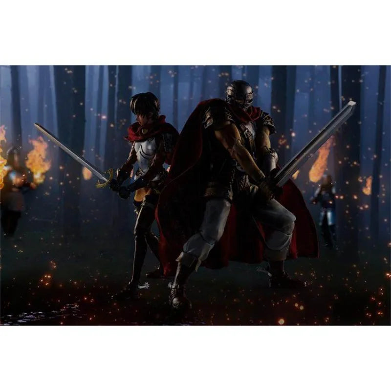 Bandai Original Berserk Anime Figure SHF Casca Band of The Hawk Action Figure Toys for Kids Gift Collectible Model Ornaments