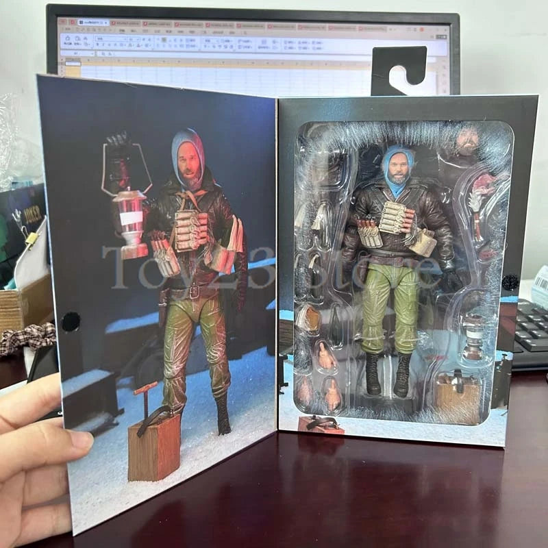 NECA Ultimate MacReady V.3 (Last Stand)  The Thing  Action Figure Collection Model Toys Birthday Gift