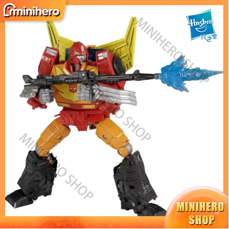 In Stock Original Hasbro Transformers War for Cybertron Kingdom WFC-K29 Rodimus Prime Commander Class Super Action Figure