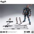In Stock New Original Lpzz Deathstroke Arkham Knight Deathstroke Finished Module 1/12 Dc002 Articulated Action Anime Figure Gift