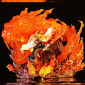 Hot Demon Slayer Rengoku Kyoujurou Fire Pillar Anime Figure Model Statue Boys Collection Desktop Decoration Ornament Toys Gifts