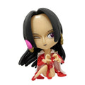 Anime One Piece Sitting Posture Luffy Suo Long Shan Zhi Character Figurine PVC Model Ornament Anime Peripheral Toys Gift