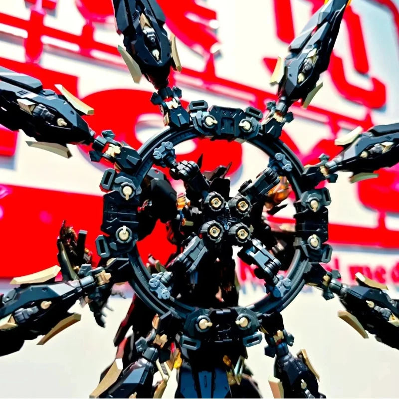 ALL INCLUSIVE FULLSION 1/100 Black Apocalypse Assembly Model Kit Alloy Skeleton Action Figures Original Mech Toy Ornament Gift