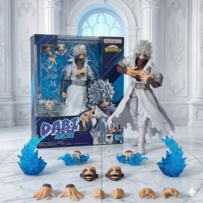 100% Original Bandai In Stock BANDAI Original Box S.H.Figuarts My Hero Academia DABI SHF Action Figure Model