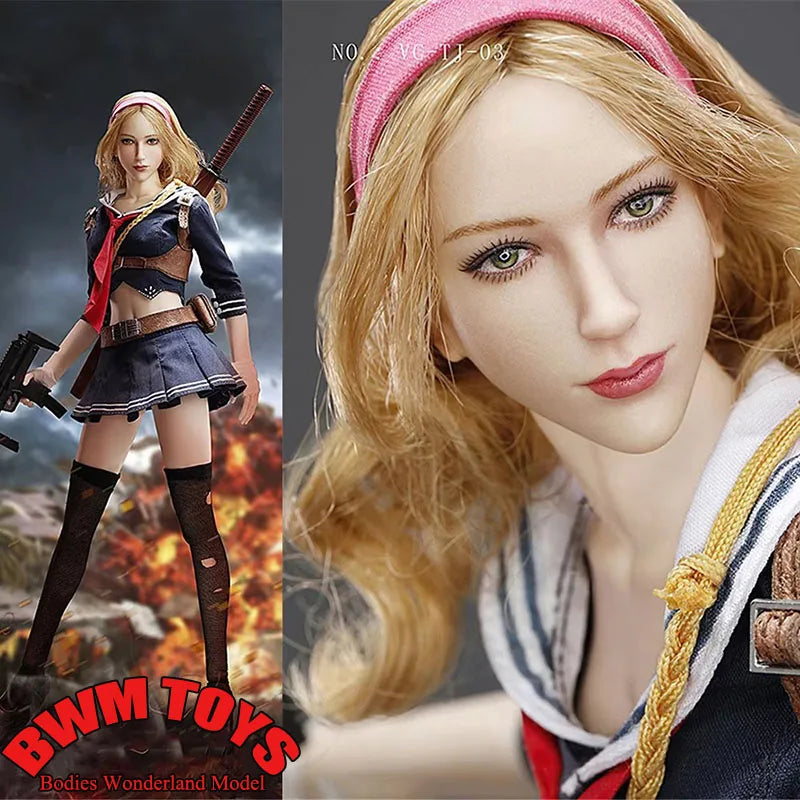 In Stock VERYCOOL VC-TJ-03 1/6 Scale Third Wave Game Blade Girl Maiden 12 inches Full Set Female Solider Action Figure Model