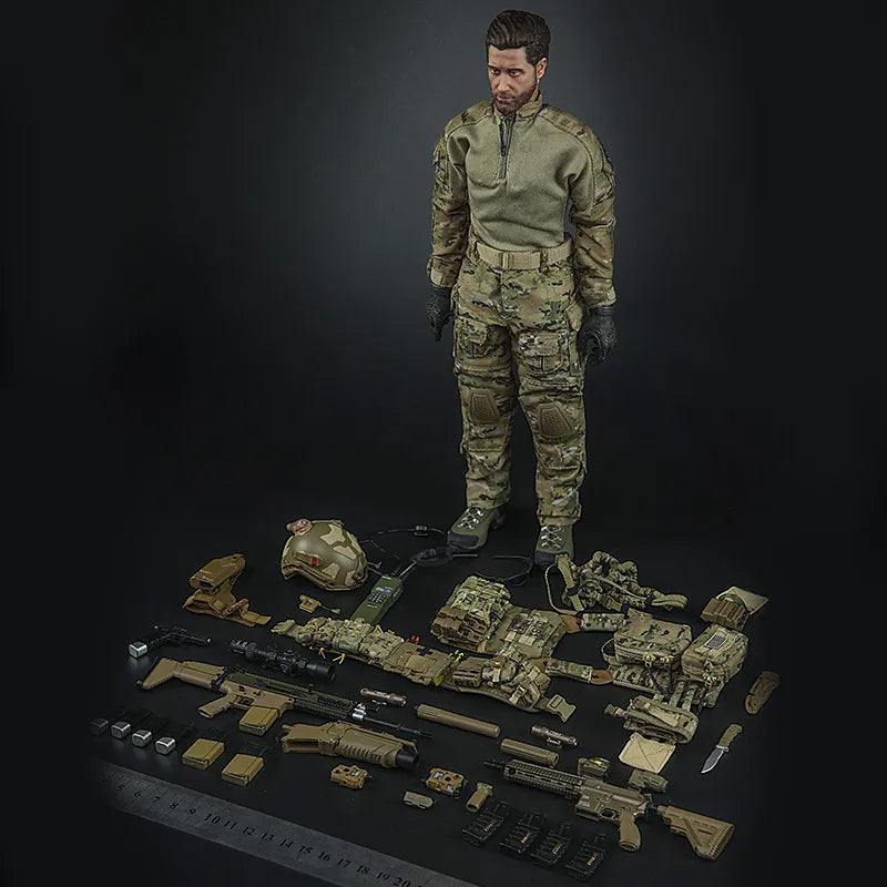 In Stock Toys 1/6 Scale M021 Cqb Cia Special Forces Action Figure Full Set Military Soldier Model Accessories Collection Gift