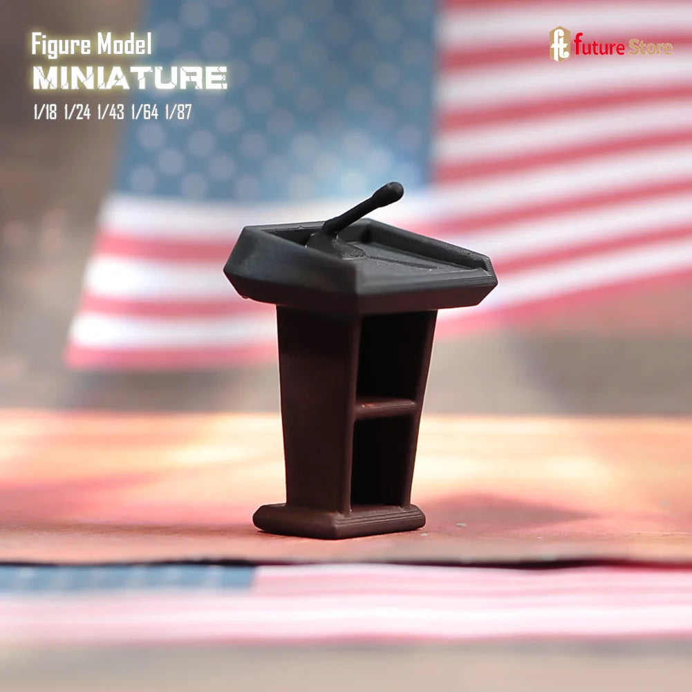In Stock 1/87 1/64 1/43 1/24 1/18 Male President Bodyguard Miniature Figure Mini Diorama Resin Model Street Scene Prop Toy