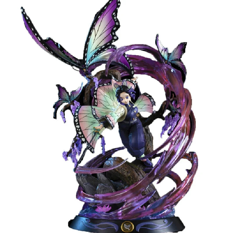 Убиец на демони GK Куб Кочоу Шинобу 1/6 Резонансна статуя на втори куршум Ръчна настолна украса Аксесоари Кутия Фигурки Играчка